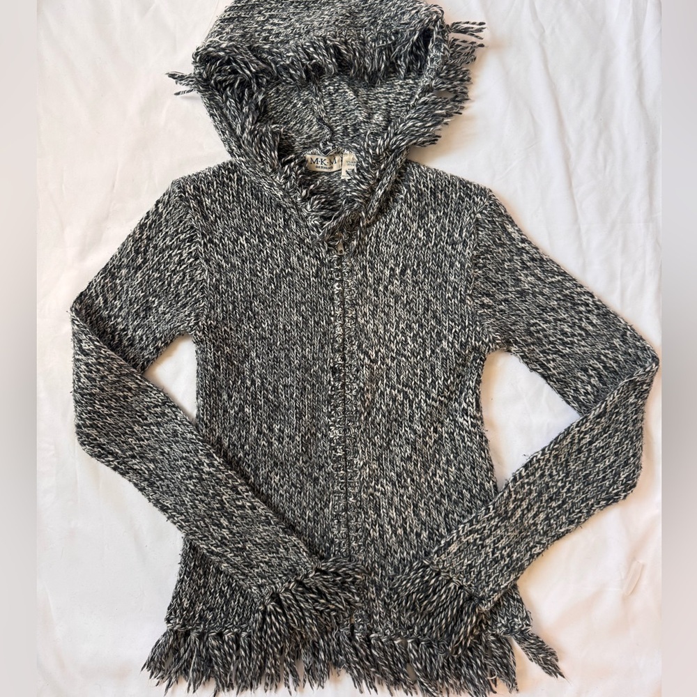 MKM Designs Monochrome Knit Sweater